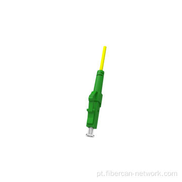 Conector de fibra óptica LC com bota curta